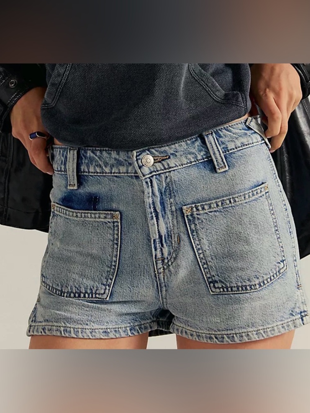Free People We the Free Bettie Sailor Shorts
